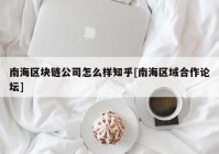 南海区块链公司怎么样知乎[南海区域合作论坛]